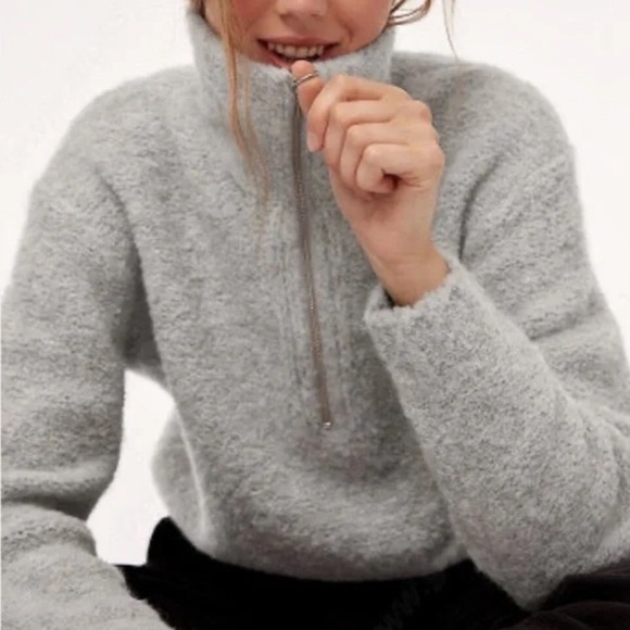 Wilfred Free Gwyneth 1/2 Zip Sweater - Picture 5 of 17